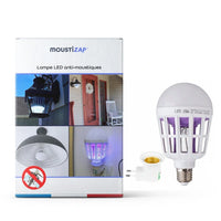 Lampe anti-moustique - Ampoule piège à moustique