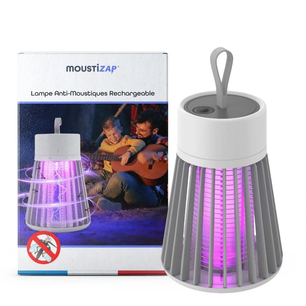 CONOPU Lampe Anti Moustique - 4000 V Anti Moustique Exterieur, 18 W Anti  Moustique Electrique, Tueur de Tue Mouche Electrique Interieur, 365nm UV  Anti