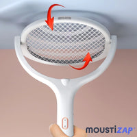 Avis de rappel d'une raquette anti-moustique rechargeable USB de